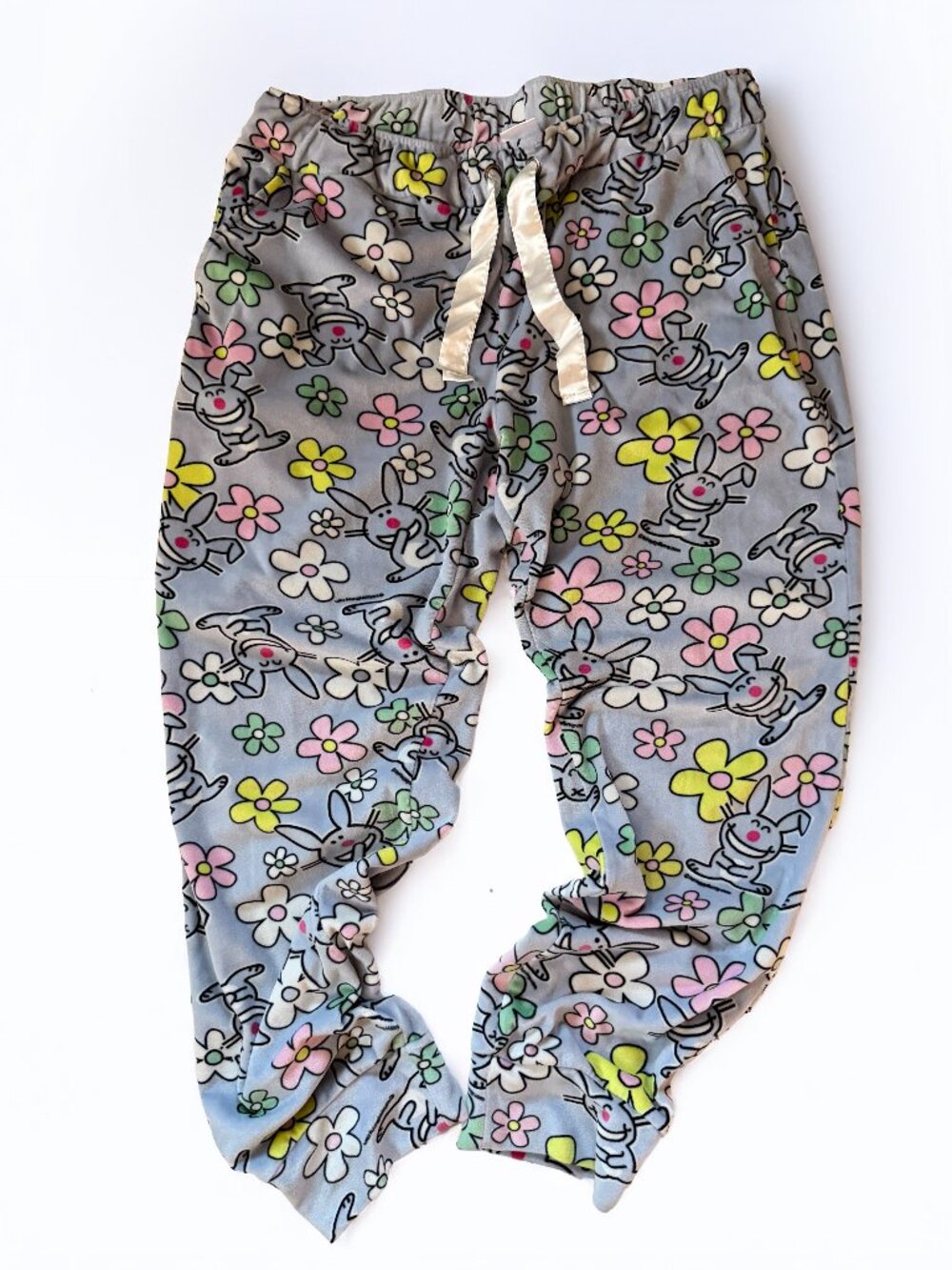 Happy Bunny Pajama Pants Y2K Size Medium